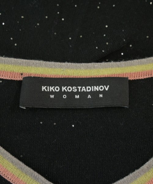 Kiko Kostadinov（キココスタディノフ）ベスト/ノースリーブ 黒 サイズ:36(XS位) レディース/2200693723035