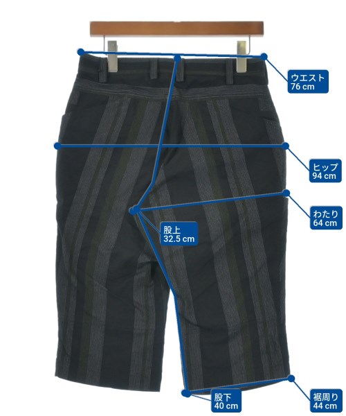 Kiko Kostadinov（キココスタディノフ）ショートパンツ 黒 サイズ:46(M位) メンズ/2200634836220