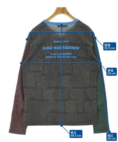 Kiko Kostadinov（キココスタディノフ）Tシャツ・カットソー 茶 サイズ:46(M位) メンズ/2200646850023