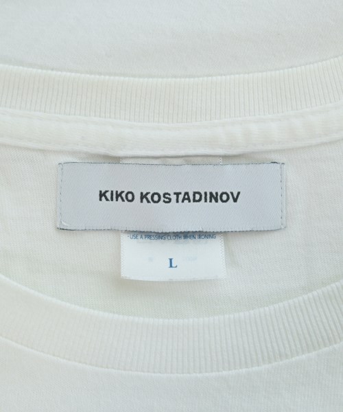 Kiko Kostadinov（キココスタディノフ）Tシャツ・カットソー 白 サイズ:L メンズ/2200645879056