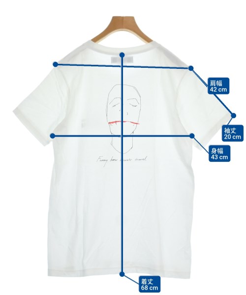 Kiko Kostadinov（キココスタディノフ）Tシャツ・カットソー 白 サイズ:L メンズ/2200645879056