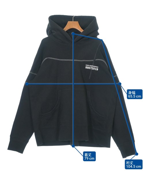 Kiko Kostadinov（キココスタディノフ）パーカー 黒 サイズ:M メンズ/2200663246014