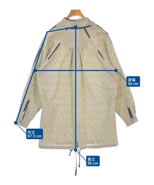 Kiko Kostadinov（キココスタディノフ）カジュアルシャツ グレー サイズ:44(S位) メンズ/2200669063028