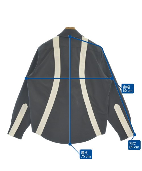 Kiko Kostadinov（キココスタディノフ）カジュアルシャツ 紺 サイズ:L メンズ/2200670502066