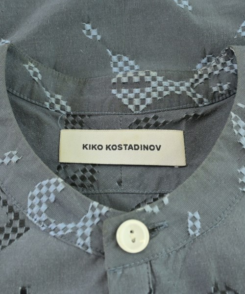 Kiko Kostadinov（キココスタディノフ）カジュアルシャツ グレー サイズ:XS メンズ/2200720368086