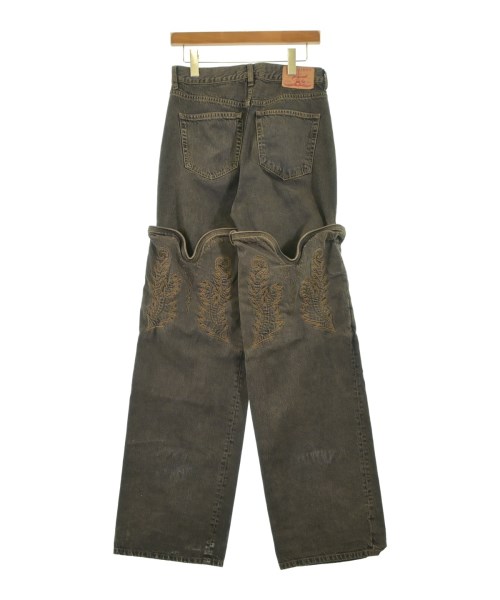 Y/Project（ワイプロジェクト）デニムパンツ 茶 サイズ:28(S位) メンズ/2200638830019