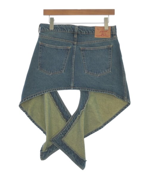 Y/Project（ワイプロジェクト）ロング・マキシ丈スカート 青 サイズ:S レディース/2200630350065