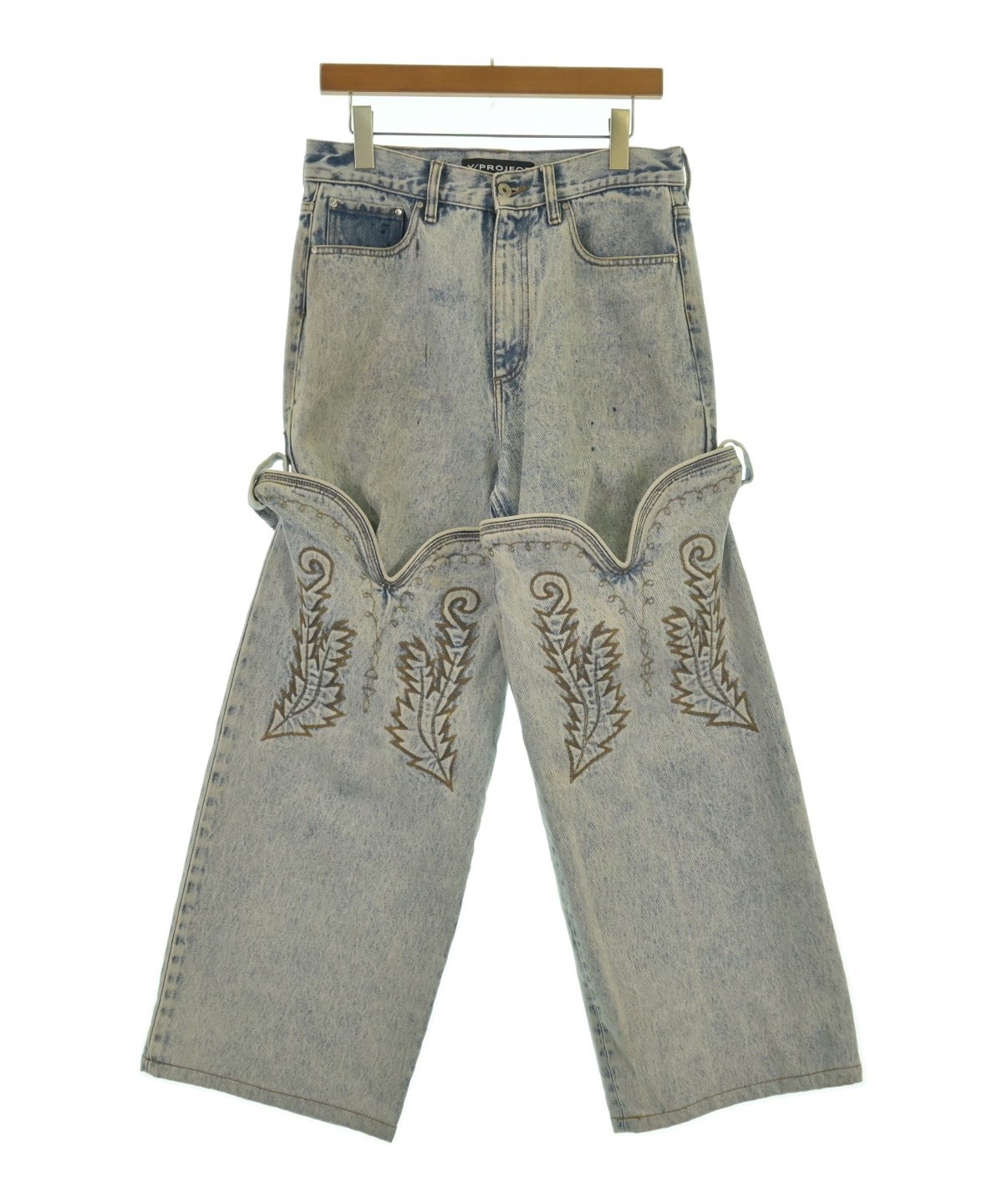 Y/Project（ワイプロジェクト）デニムパンツ 青 サイズ:32(L位) メンズ
