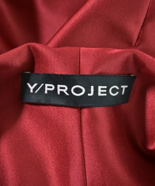 Y/Project（ワイプロジェクト）シャツワンピース 赤 サイズ:36(XS位) レディース/2200692505373
