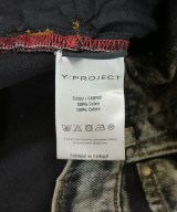 Y/Project（ワイプロジェクト）デニムパンツ 黒 サイズ:28(S位) メンズ/2200716450016