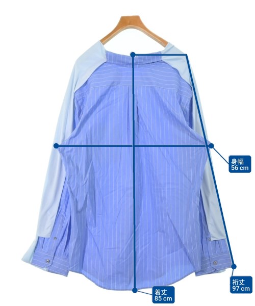 Y/Project（ワイプロジェクト）カジュアルシャツ 青 サイズ:XS メンズ/2200665048081