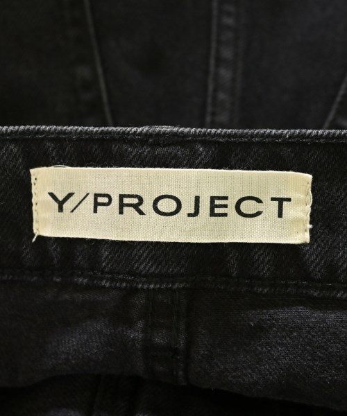 Y/Project（ワイプロジェクト）デニムパンツ 黒 サイズ:24(S位) レディース/2200685384053