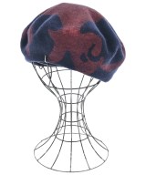 ANGLOMANIA（アングロマニア）ハンチング・ベレー帽 紺 サイズ:- レディース/2200619943042