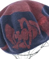 ANGLOMANIA（アングロマニア）ハンチング・ベレー帽 紺 サイズ:- レディース/2200619943042