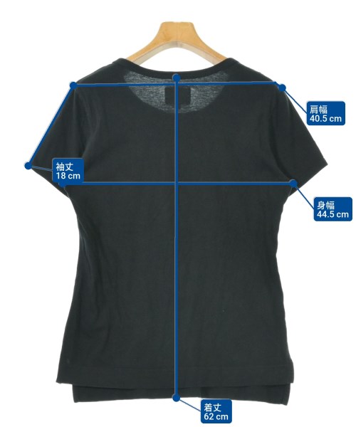 ANGLOMANIA（アングロマニア）Tシャツ・カットソー 黒 サイズ:40(M位) レディース/2200619255084