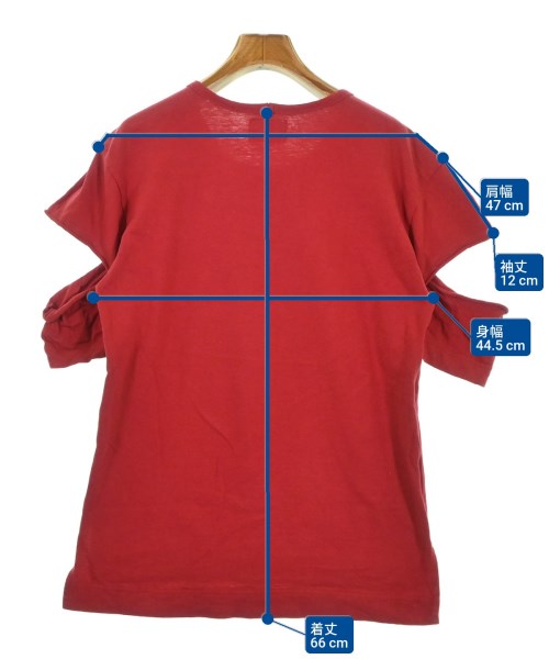 ANGLOMANIA（アングロマニア）Tシャツ・カットソー 赤 サイズ:38(S位) レディース/2200670107049