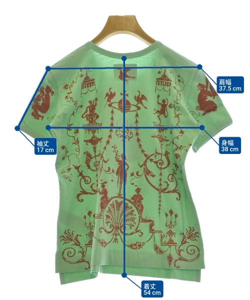 ANGLOMANIA（アングロマニア）Tシャツ・カットソー 緑 サイズ:XS レディース/2200659993014