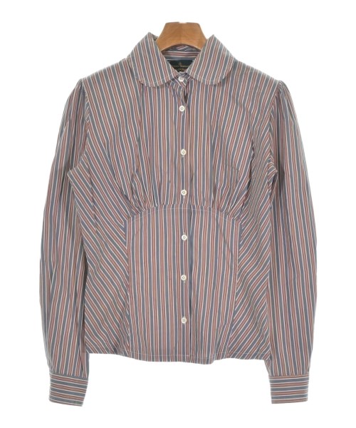 ANGLOMANIA(アングロマニア)ブラウス 赤 サイズ:38(S位)/2200649972050