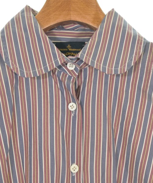 ANGLOMANIA（アングロマニア）ブラウス 赤 サイズ:38(S位) レディース/2200649972050