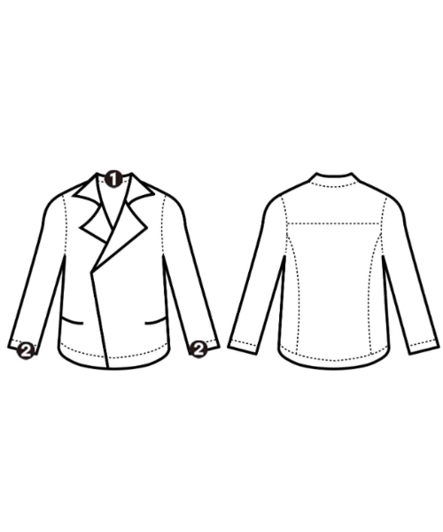 ANGLOMANIA（アングロマニア）ライダース 黒 サイズ:40(M位) レディース/2200649972098