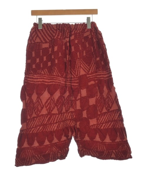 me ISSEY MIYAKE（ミーイッセイミヤケ）クロップドパンツ 赤 サイズ:-(M位) レディース/2200634850141