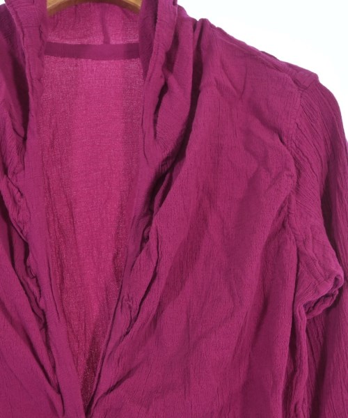 me ISSEY MIYAKE（ミーイッセイミヤケ）カジュアルシャツ 赤 サイズ:-(S位) レディース/2200635386106