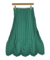 me ISSEY MIYAKE（ミーイッセイミヤケ）ロング・マキシ丈スカート 緑 サイズ:-(M位) レディース/2200629233089