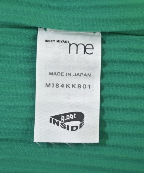 me ISSEY MIYAKE（ミーイッセイミヤケ）ブラウス 緑 サイズ:F レディース/2200623441114