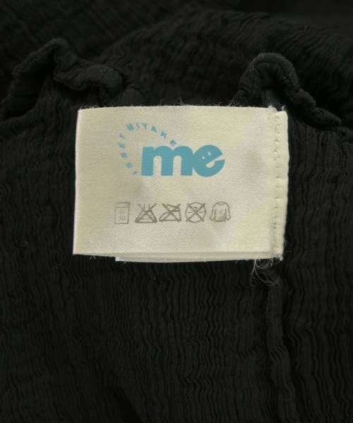 me ISSEY MIYAKE（ミーイッセイミヤケ）ブラウス 黒 サイズ:-(XS位) レディース/2200639571133