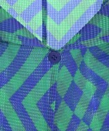 me ISSEY MIYAKE（ミーイッセイミヤケ）ブラウス 緑 サイズ:F レディース/2200627089046