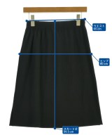 me ISSEY MIYAKE（ミーイッセイミヤケ）ひざ丈スカート 黒 サイズ:-(S位) レディース/2200630515013
