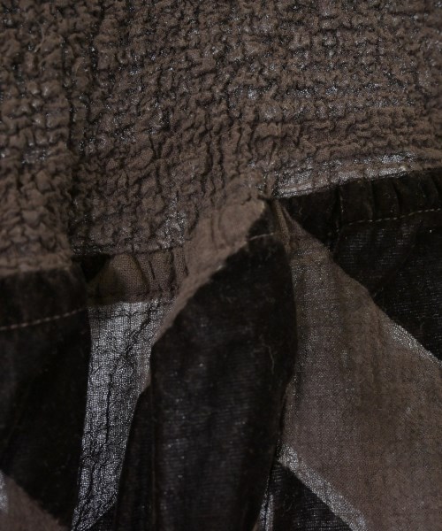 me ISSEY MIYAKE（ミーイッセイミヤケ）ワンピース 茶 サイズ:-(M位) レディース/2200634060199