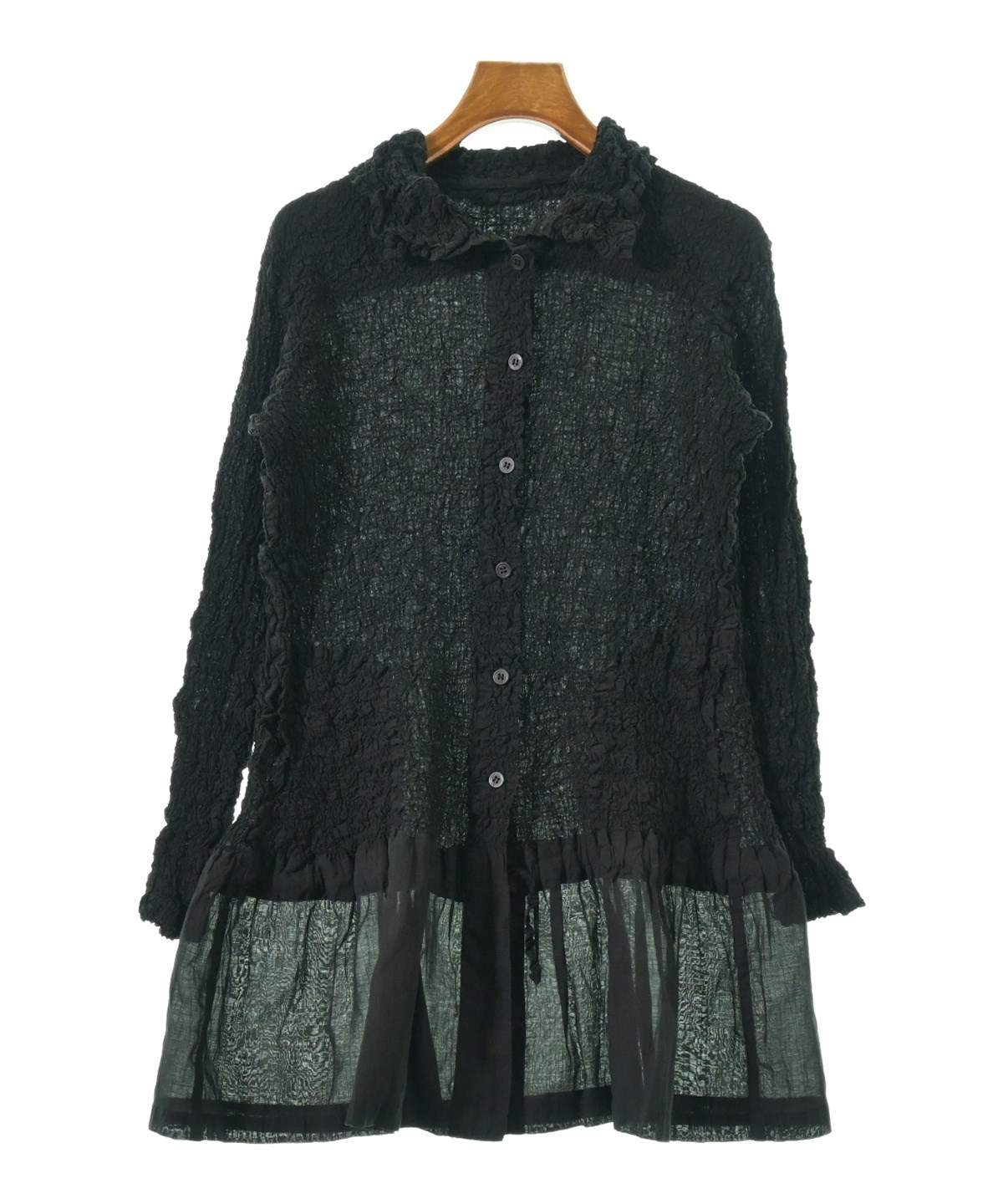 me ISSEY MIYAKE】ワイドプリーツブラウス