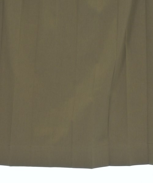 me ISSEY MIYAKE（ミーイッセイミヤケ）ひざ丈スカート カーキ サイズ:F レディース/2200622119052