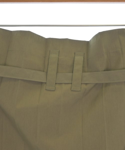 me ISSEY MIYAKE（ミーイッセイミヤケ）ひざ丈スカート カーキ サイズ:F レディース/2200622119052