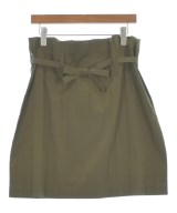 me ISSEY MIYAKE（ミーイッセイミヤケ）ひざ丈スカート カーキ サイズ:F レディース/2200622119052