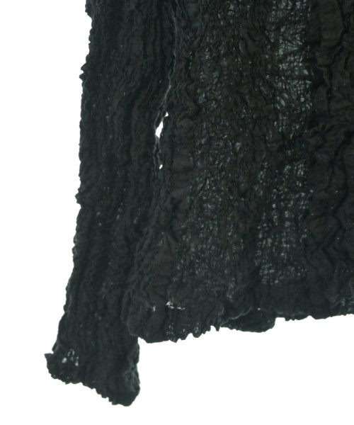 me ISSEY MIYAKE（ミーイッセイミヤケ）カジュアルシャツ 黒 サイズ:-(M位) レディース/2200624431046