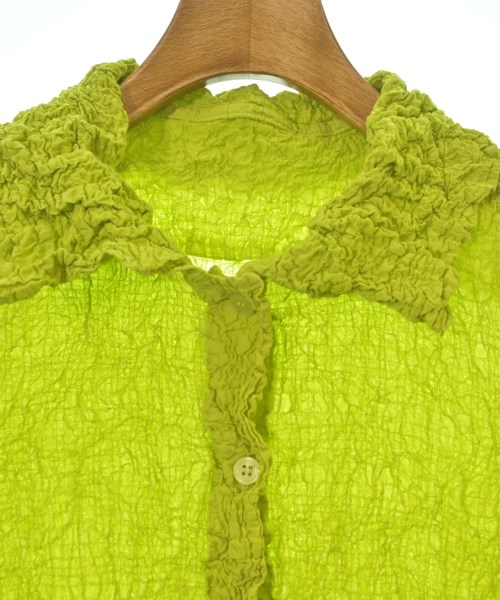 me ISSEY MIYAKE（ミーイッセイミヤケ）ブラウス 緑 サイズ:-(S位) レディース/2200624544029