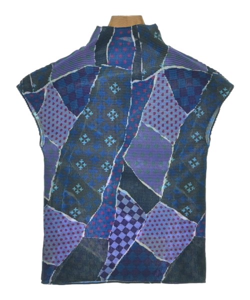 me ISSEY MIYAKE（ミーイッセイミヤケ）ブラウス 青 サイズ:-(XS位) レディース/2200624544050