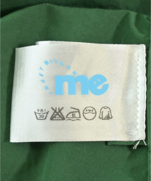 me ISSEY MIYAKE（ミーイッセイミヤケ）ステンカラーコート 緑 サイズ:F レディース/2200625248025