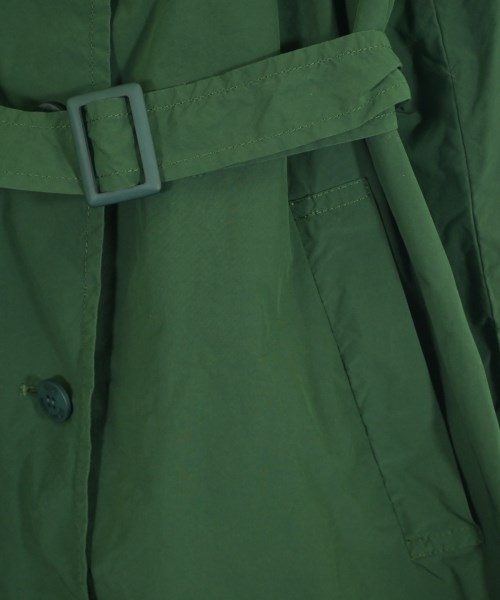 me ISSEY MIYAKE（ミーイッセイミヤケ）ステンカラーコート 緑 サイズ:F レディース/2200625248025