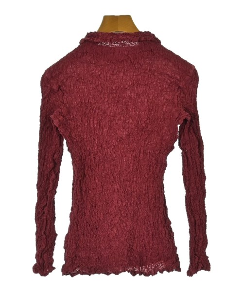 me ISSEY MIYAKE（ミーイッセイミヤケ）ブラウス 赤 サイズ:-(XS位) レディース/2200625248032