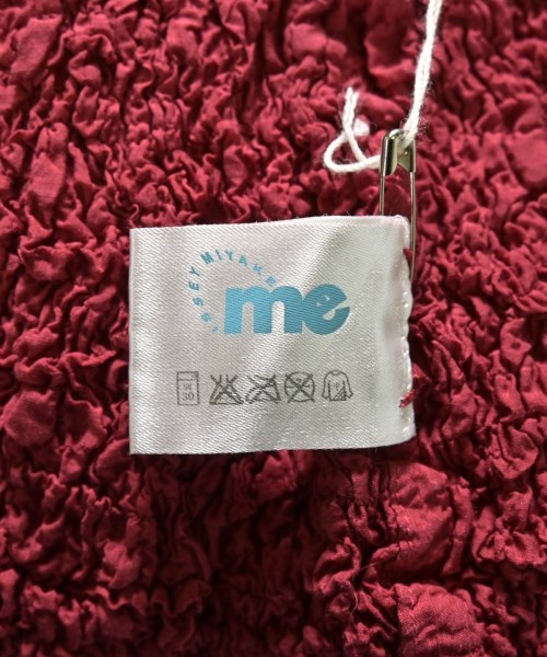 me ISSEY MIYAKE（ミーイッセイミヤケ）ブラウス 赤 サイズ:-(XS位) レディース/2200625248032
