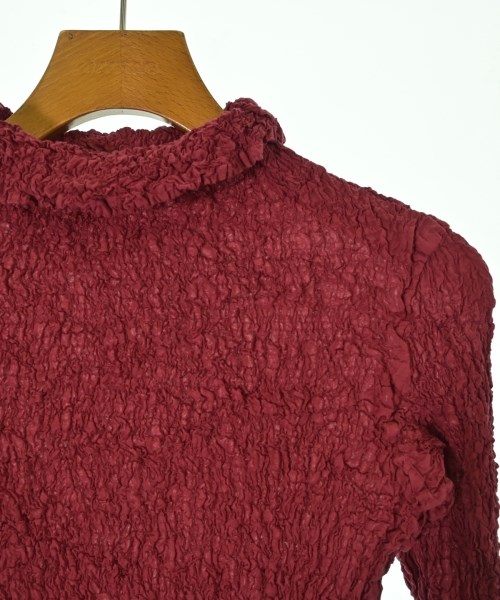me ISSEY MIYAKE（ミーイッセイミヤケ）ブラウス 赤 サイズ:-(XS位) レディース/2200625248032