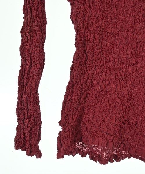 me ISSEY MIYAKE（ミーイッセイミヤケ）ブラウス 赤 サイズ:-(XS位) レディース/2200625248032