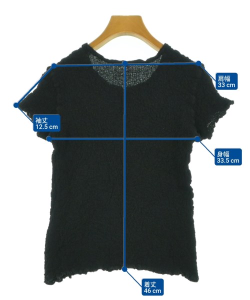 me ISSEY MIYAKE（ミーイッセイミヤケ）カジュアルシャツ 黒 サイズ:F レディース/2200627927041