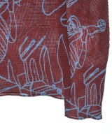 me ISSEY MIYAKE（ミーイッセイミヤケ）Tシャツ・カットソー 赤 サイズ:-(L位) レディース/2200621131031