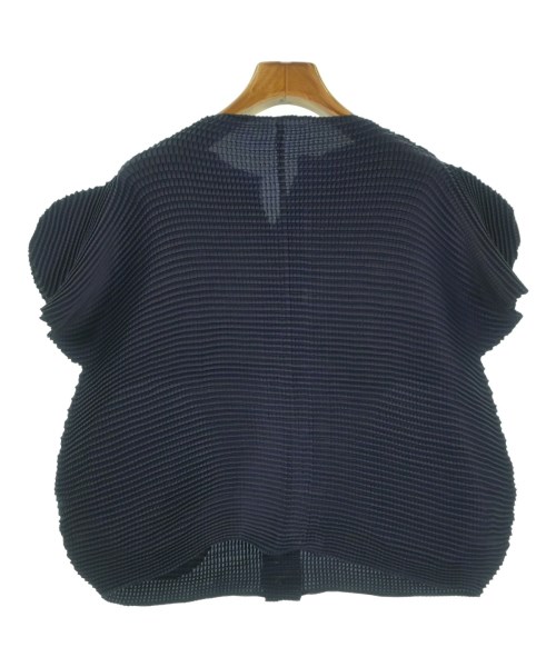 me ISSEY MIYAKE（ミーイッセイミヤケ）カジュアルシャツ 紺 サイズ:-(L位) レディース/2200631329114