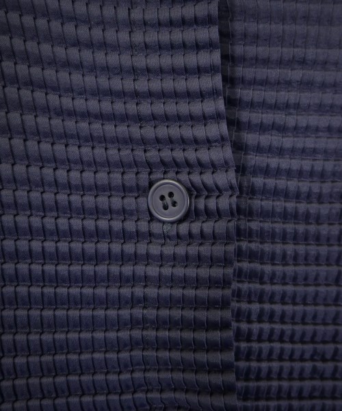 me ISSEY MIYAKE（ミーイッセイミヤケ）カジュアルシャツ 紺 サイズ:-(L位) レディース/2200631329114