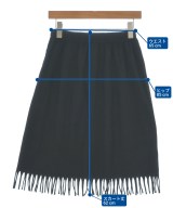 me ISSEY MIYAKE（ミーイッセイミヤケ）ひざ丈スカート 黒 サイズ:-(M位) レディース/2200606975070